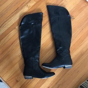 Call it Spring over the knee black boots